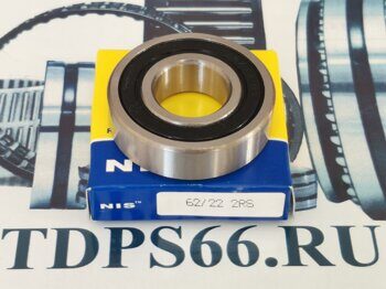 Подшипник 62/22 2RS размеры 22x50x14 купить