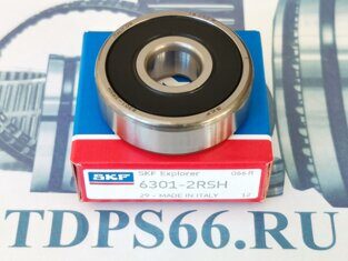 подшипник SKF 6301-2RSH, аналог 180301, размеры 12x37x12, купить