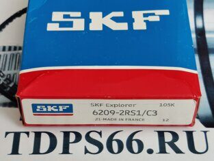 подшипник  SKF 6209-2RS1 C3, 45x85x19 купить