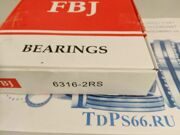 Подшипник  шариковый 6316 2RS     FBJ -TDPS66.RU
